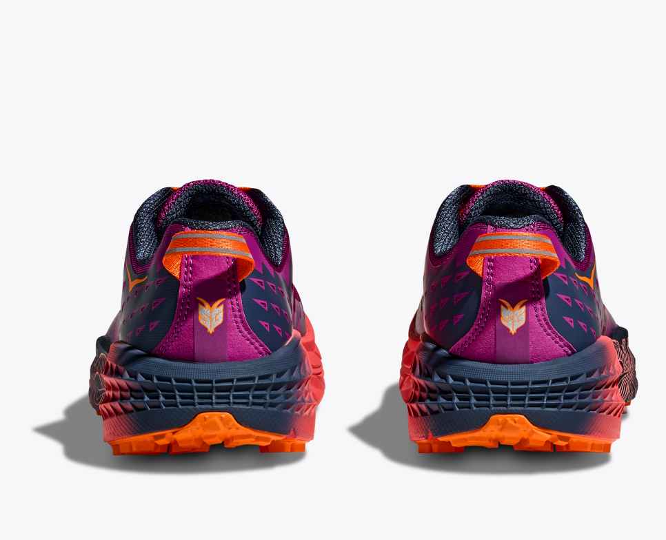 HOKA Speedgoat 2 Villblomst / Elektrisk mandarin