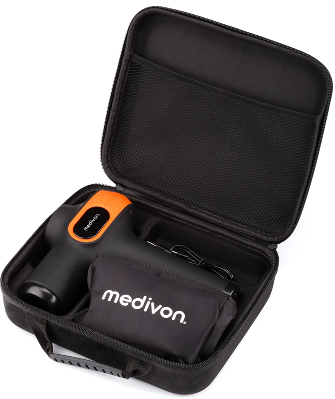 Medivon Gun Vital Massagepistole mit Zubehör