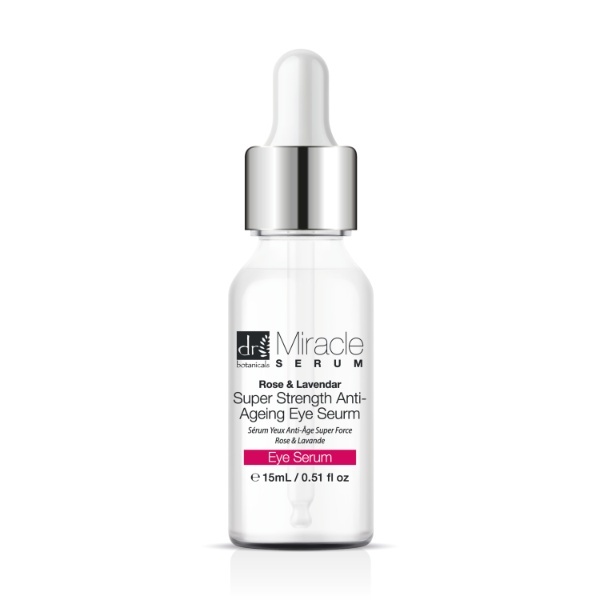 Siero contorno occhi antietà alla rosa e lavanda Dr Botanicals 15 ml