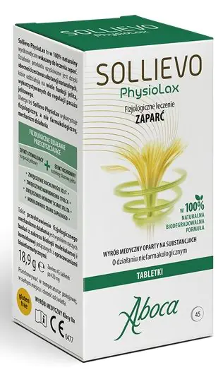 Aboca Sollievo Physiolax Preparat na zaparcia Tabletki