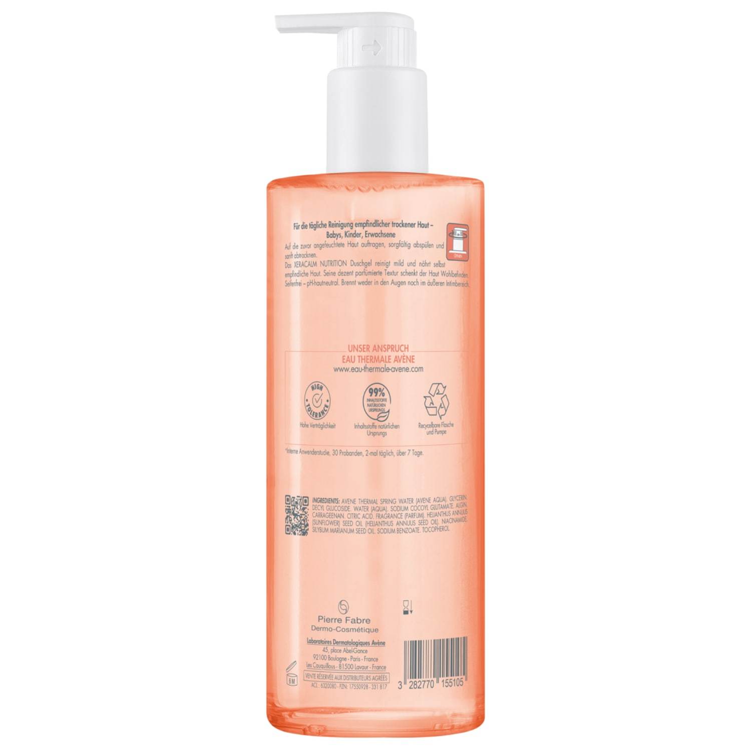 Avène XeraCalm výživný čistiaci gél - 100 ml
