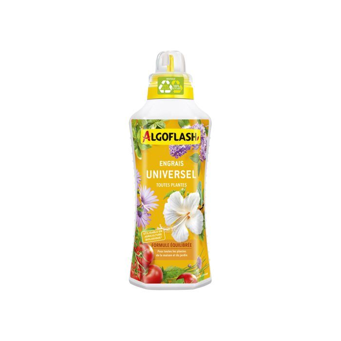 Fertilizante líquido universal Algoflash Uab 1l