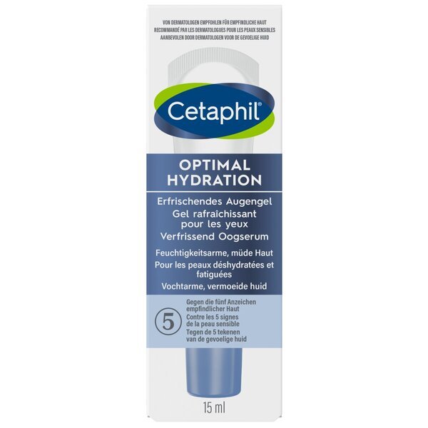 Cetaphil Optimal Hydration osvežilni serum za oči, 15 ml, za dehidrirano in utrujeno kožo