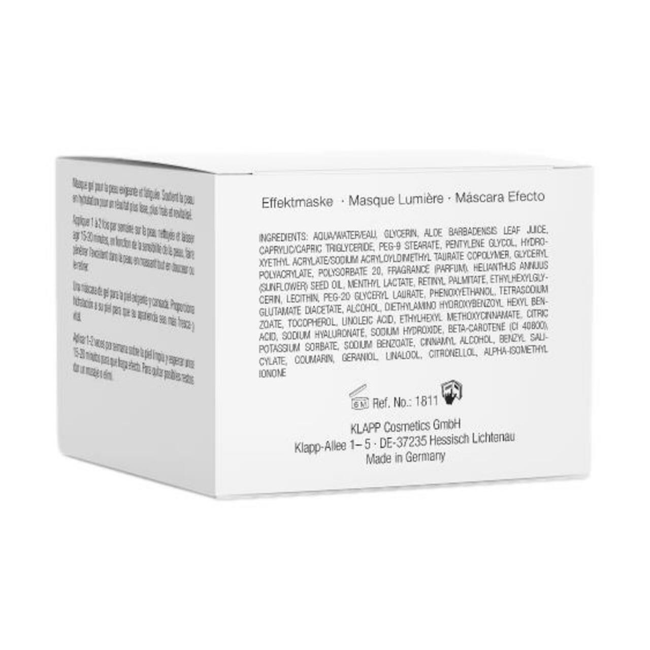 Klapp mitrinoša maska klasiskai iedarbībai - 50 ml