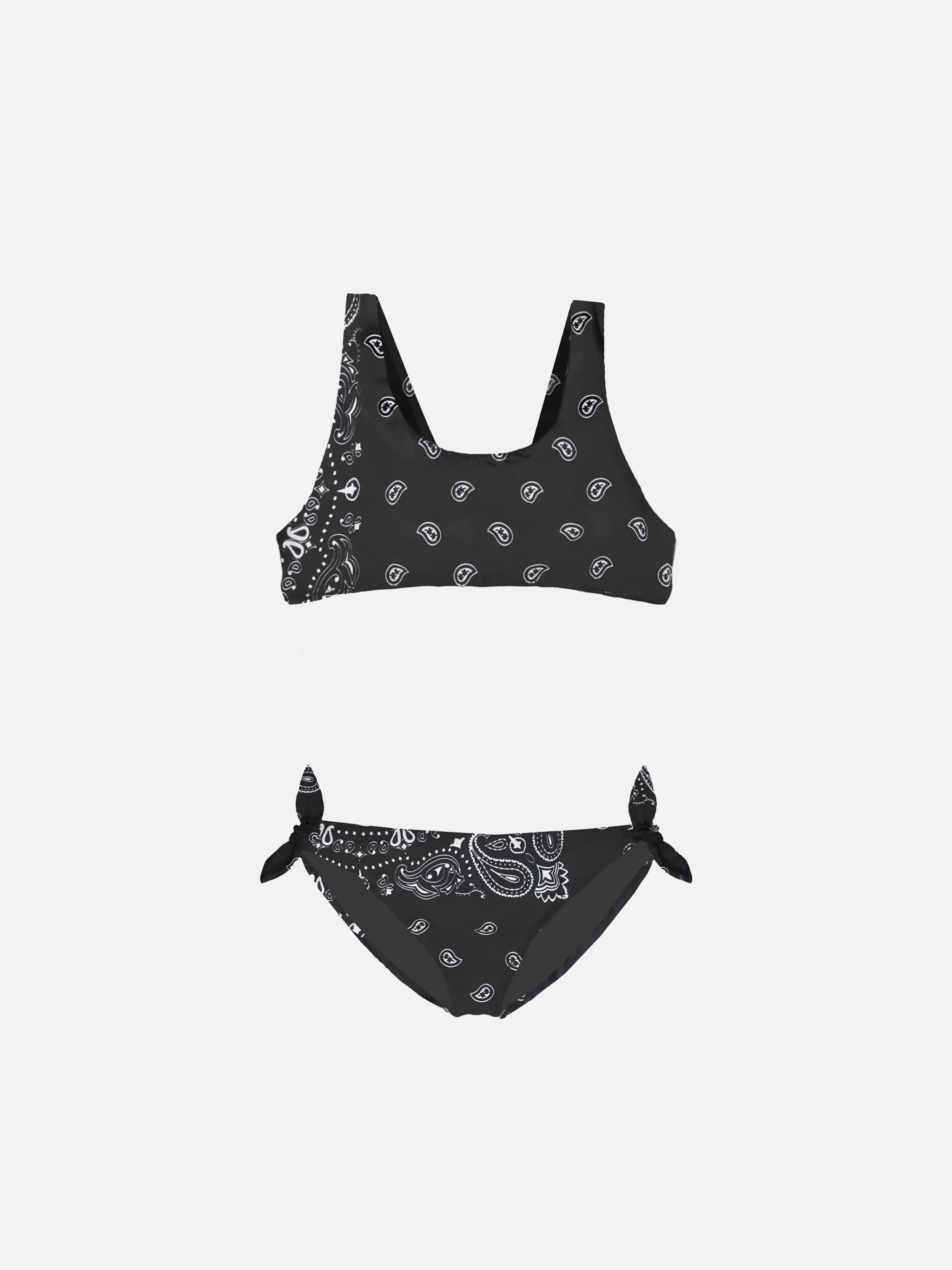 Zwarte bikini voor meisjes