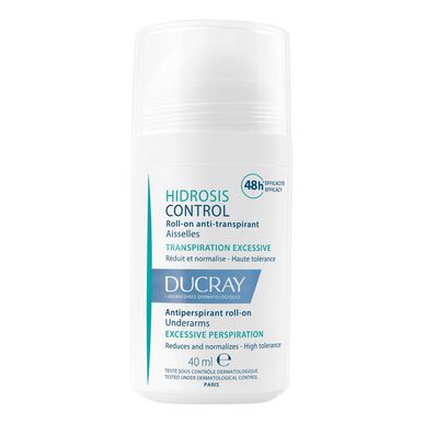 Ducray Hidrosis Control antiperspirantti roll-on 48 tuntia 40ml