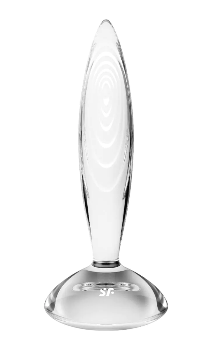Satisfyer Sparkling Crystal Transparent - masażer