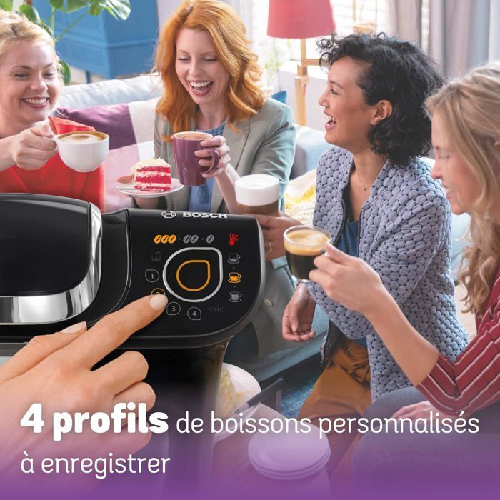 SVATV pod coffee machine - Tassimo My Way - Over 40 drinks - OneTouch - Drink customization