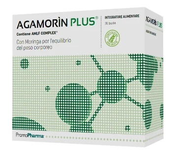 PROMOPHARMA PromoPharma Agamorin Plus 20 sachets met moringa voor een evenwichtig lichaamsgewicht