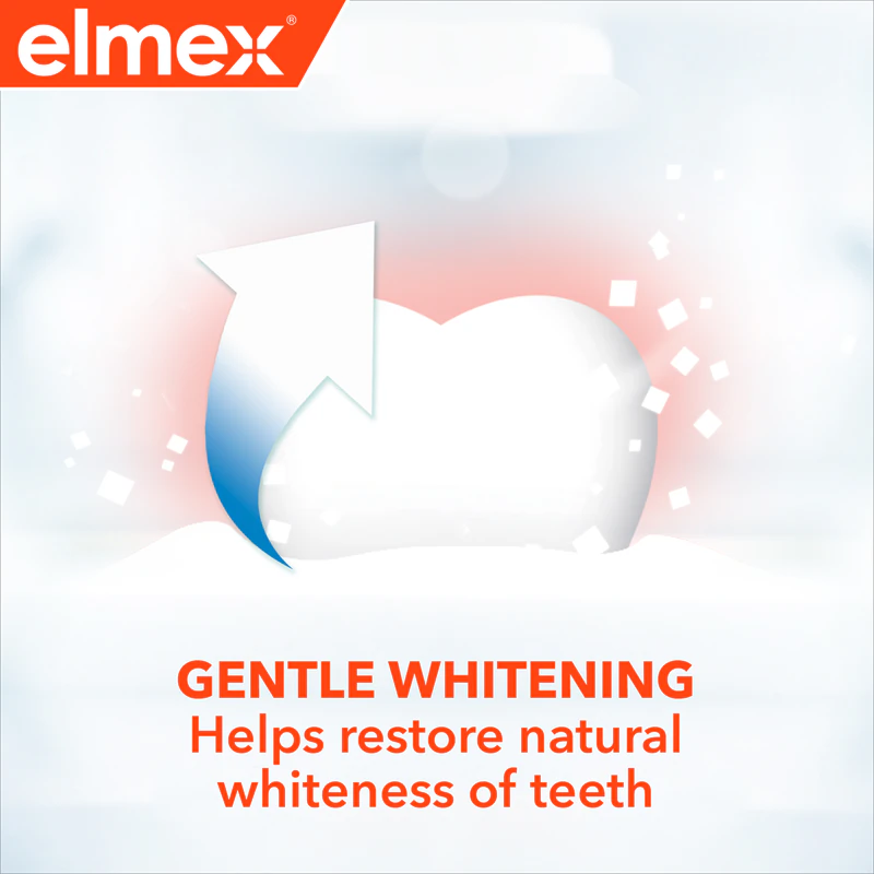 Elmex Caries Protection Gentle White bělicí zubní pasta s fluoridem