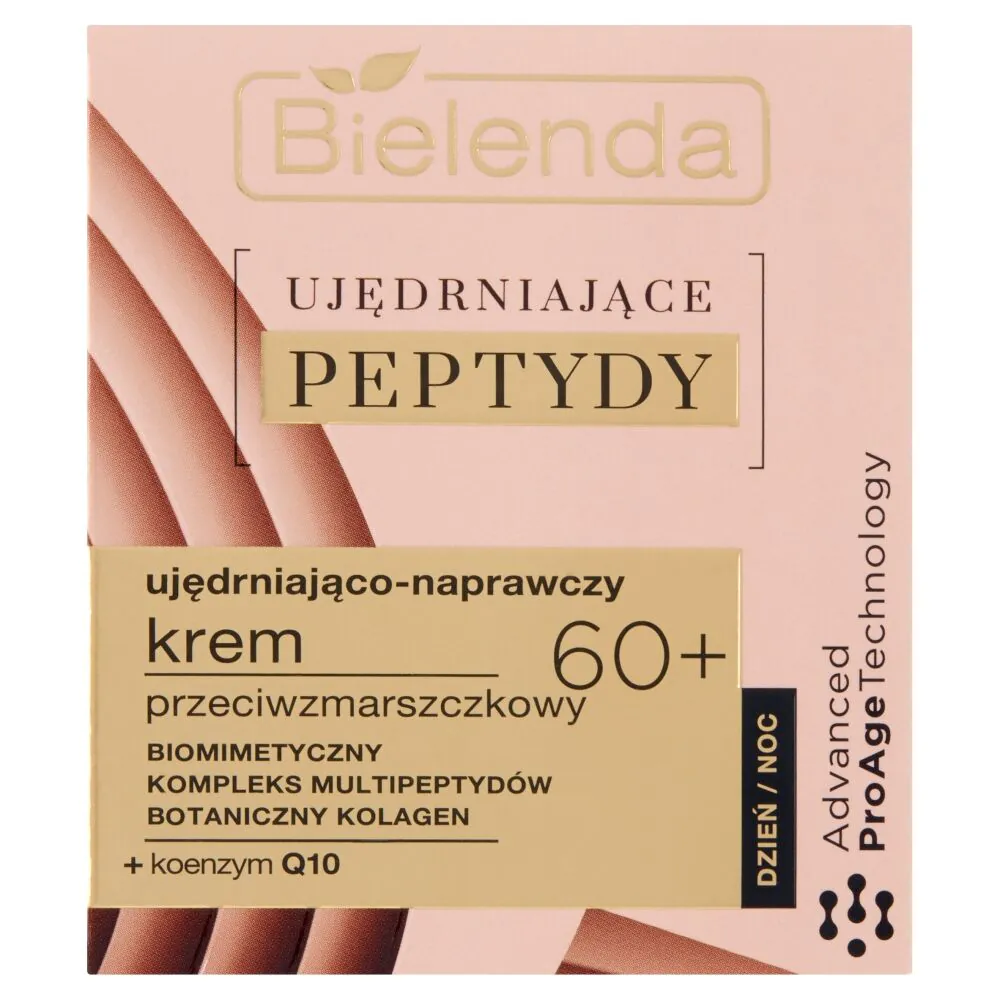 Bielenda Ujędrniające Peptydy Ujędrniająco-naprawczy krem przeciwzmarszczkowy 60+ dzień/noc