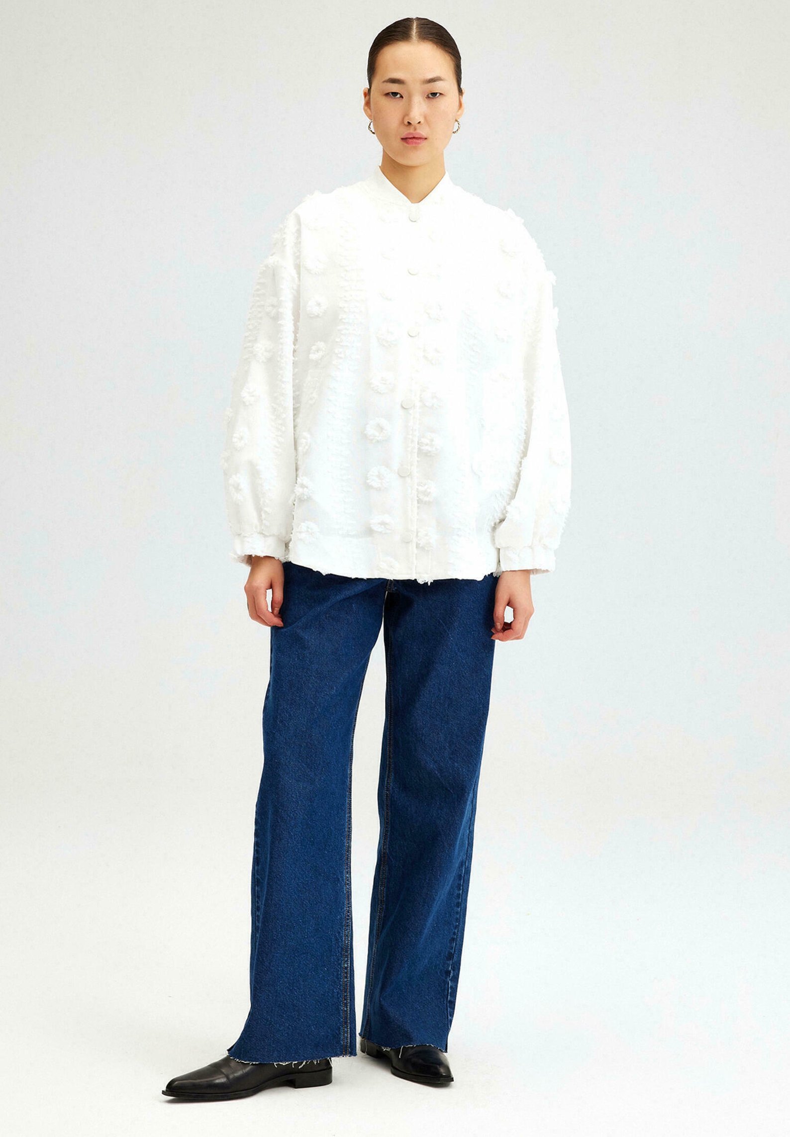 Touché Privé Bomber Jacket - white