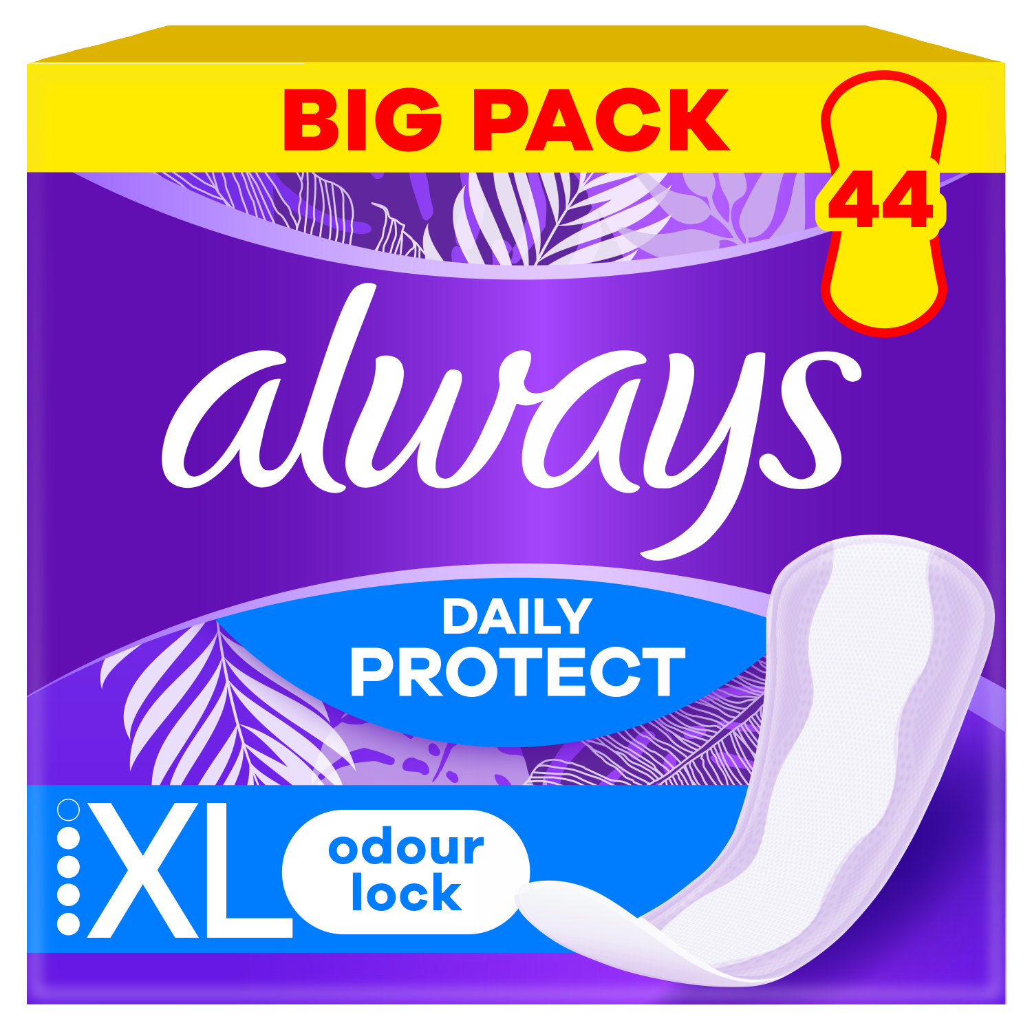 Always Dailies inlegkruisjes, 44 stuks