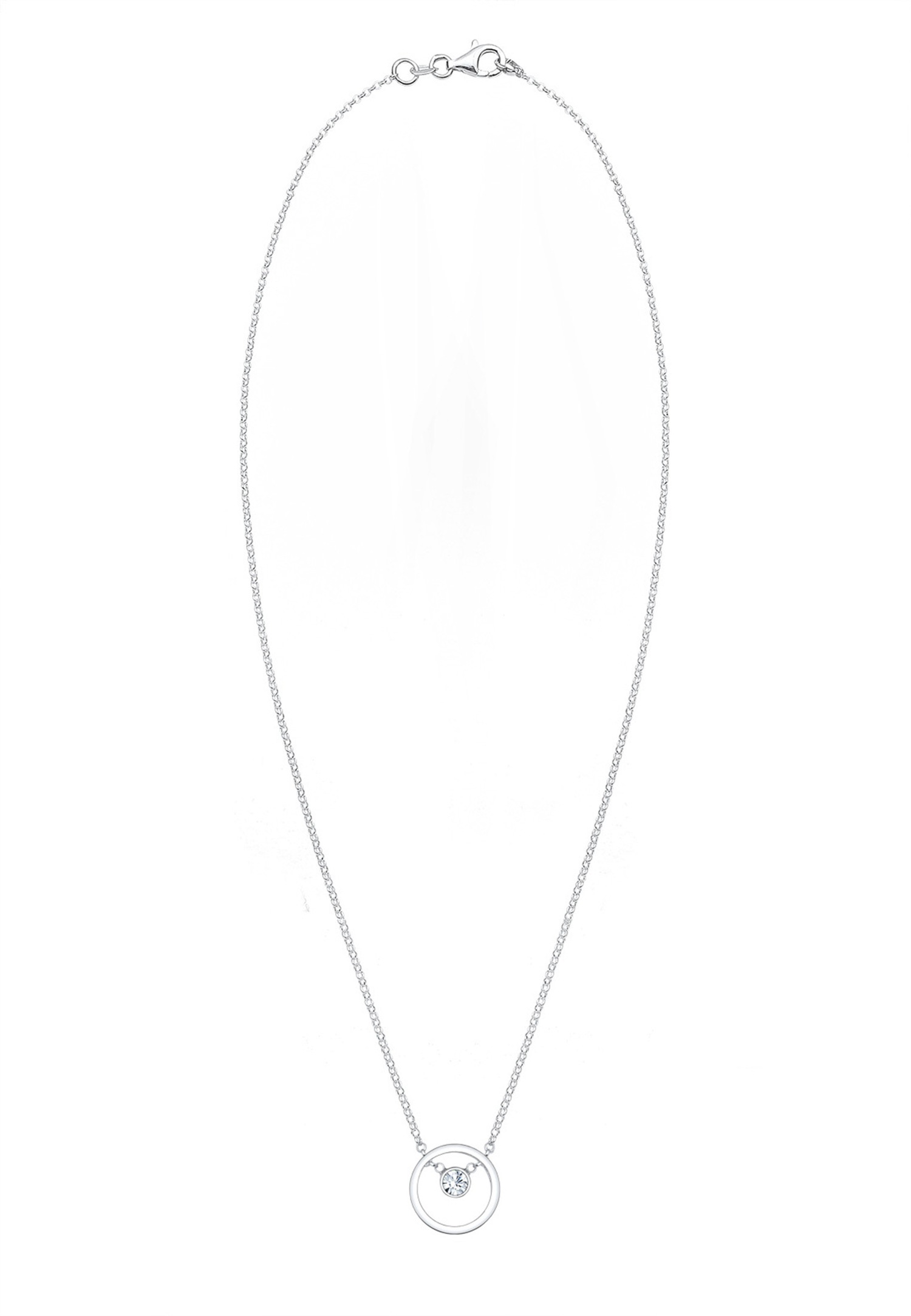 Elli Colier Elli cercle cristal 925/1000 argent