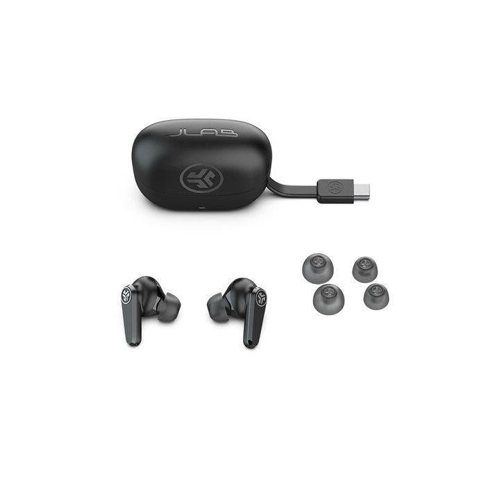 Ecouteurs Jlab Go Pods ANC Black True Wireless Earbuds
