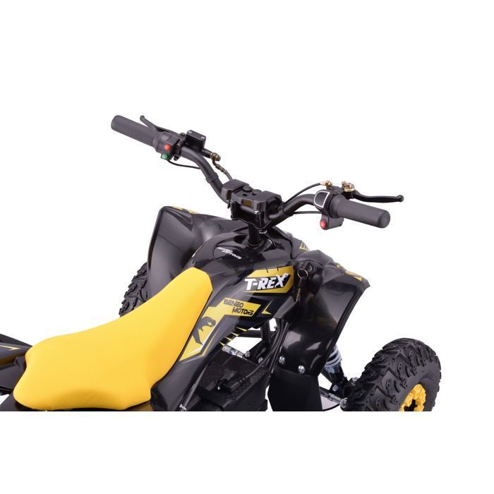 Beneo Motors ATV électrique - Quad pour enfants T-REX Jaune - 1300W