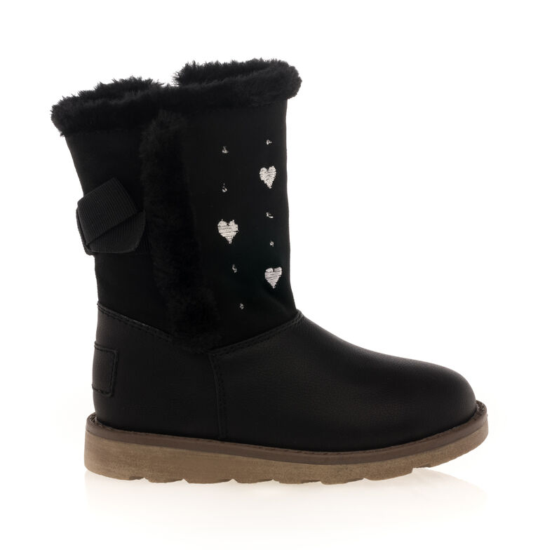 Botas para niña negra