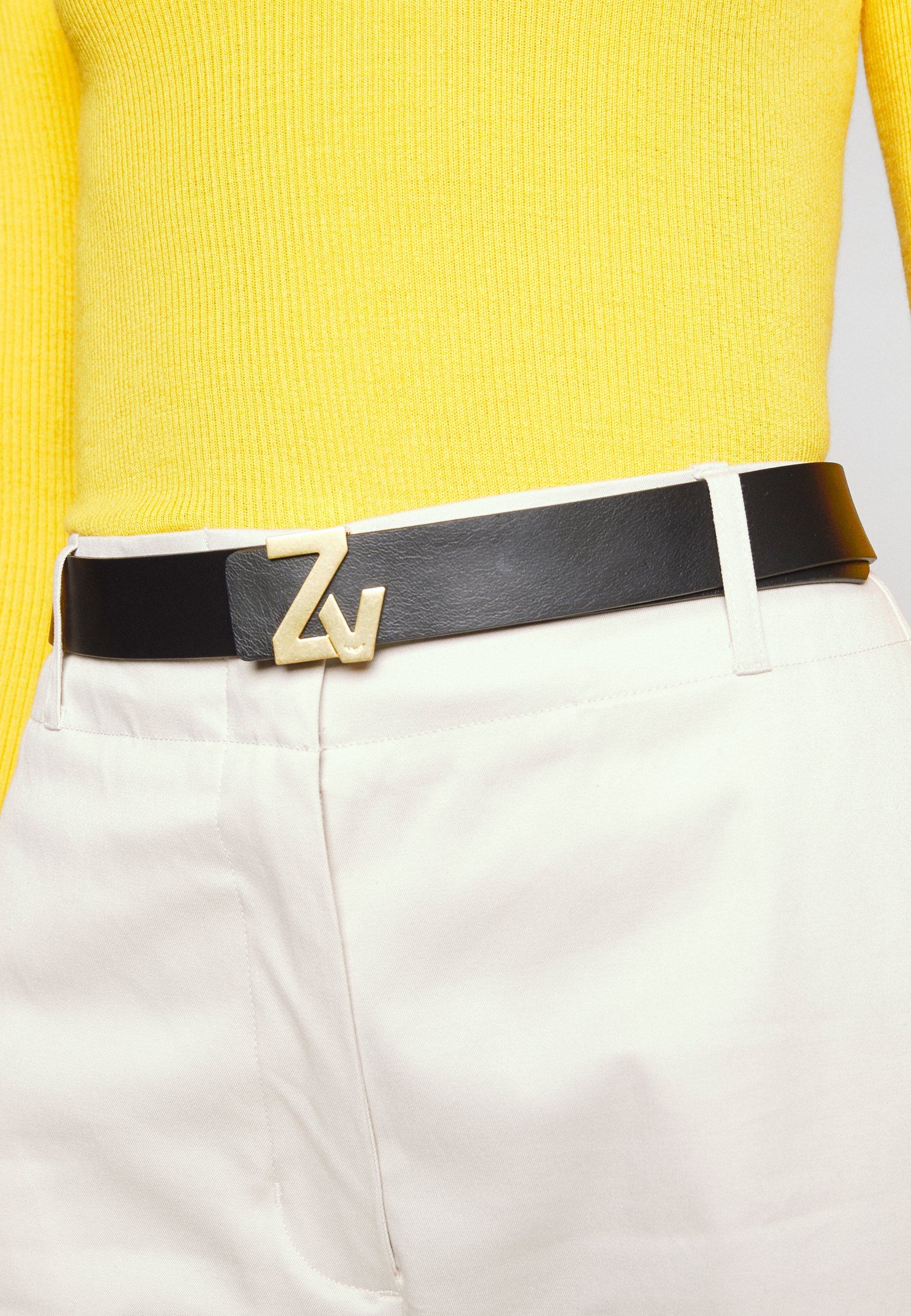 Zadig & Voltaire INITIALE 30MM BELT - Riem - noir