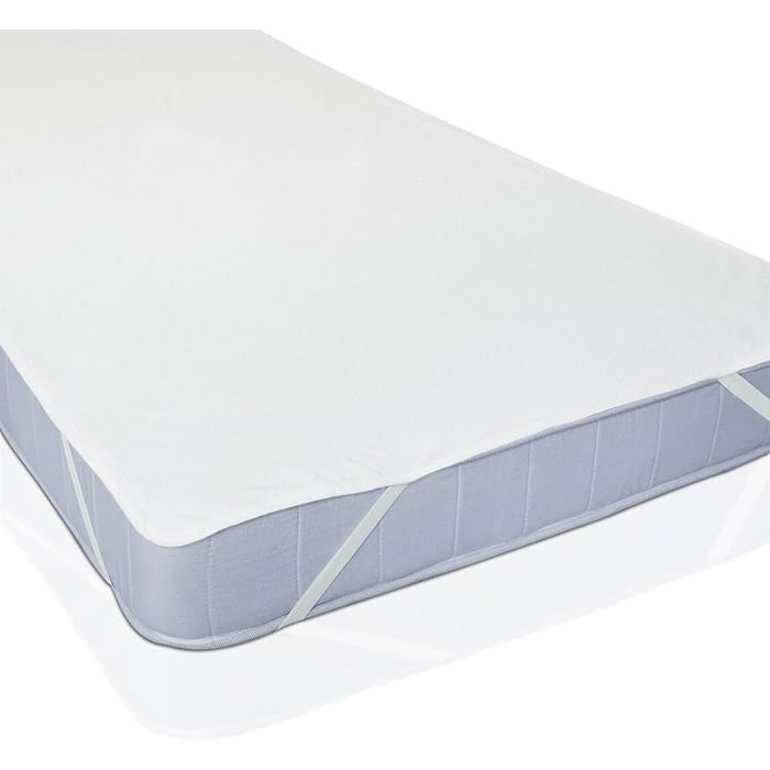Protetores de Colchão Impermeáveis 160x200 cm com Certificação Oeko-TEX, Impermeáveis e Respiráveis.