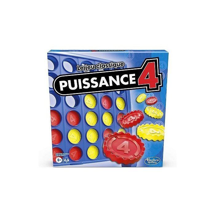 Puissance 4 - Le Jeu Original et Classique - Jeu de societe 2 joueurs - Nouvelle version 2020