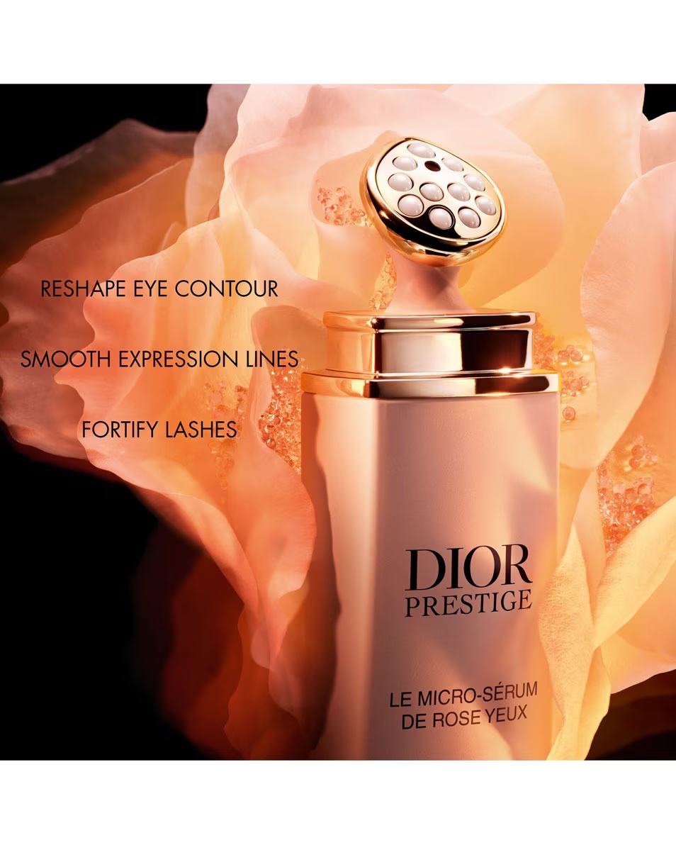 DIOR Dior Prestige Le Micro-Sérum de Rose Yeux Activated - Ser pentru ochi Dior Ser regenerant anti-îmbătrânire și antirid pentru ochi