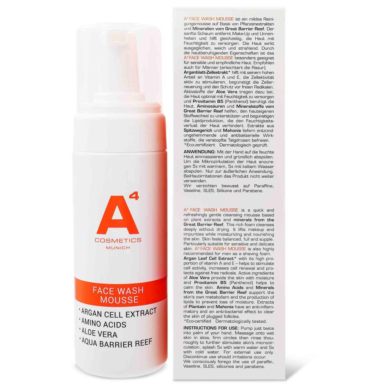 A4 Cosmetics pjena za čišćenje lica – 150 ml