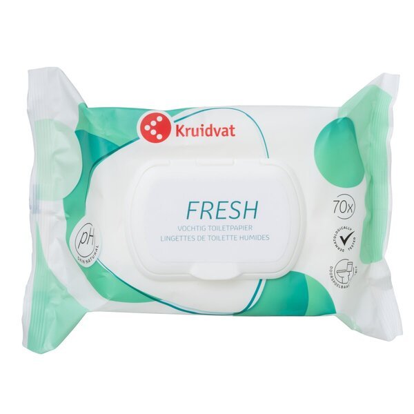 Toaletný papier Kruidvat Fresh Moisture<br>70 kusov