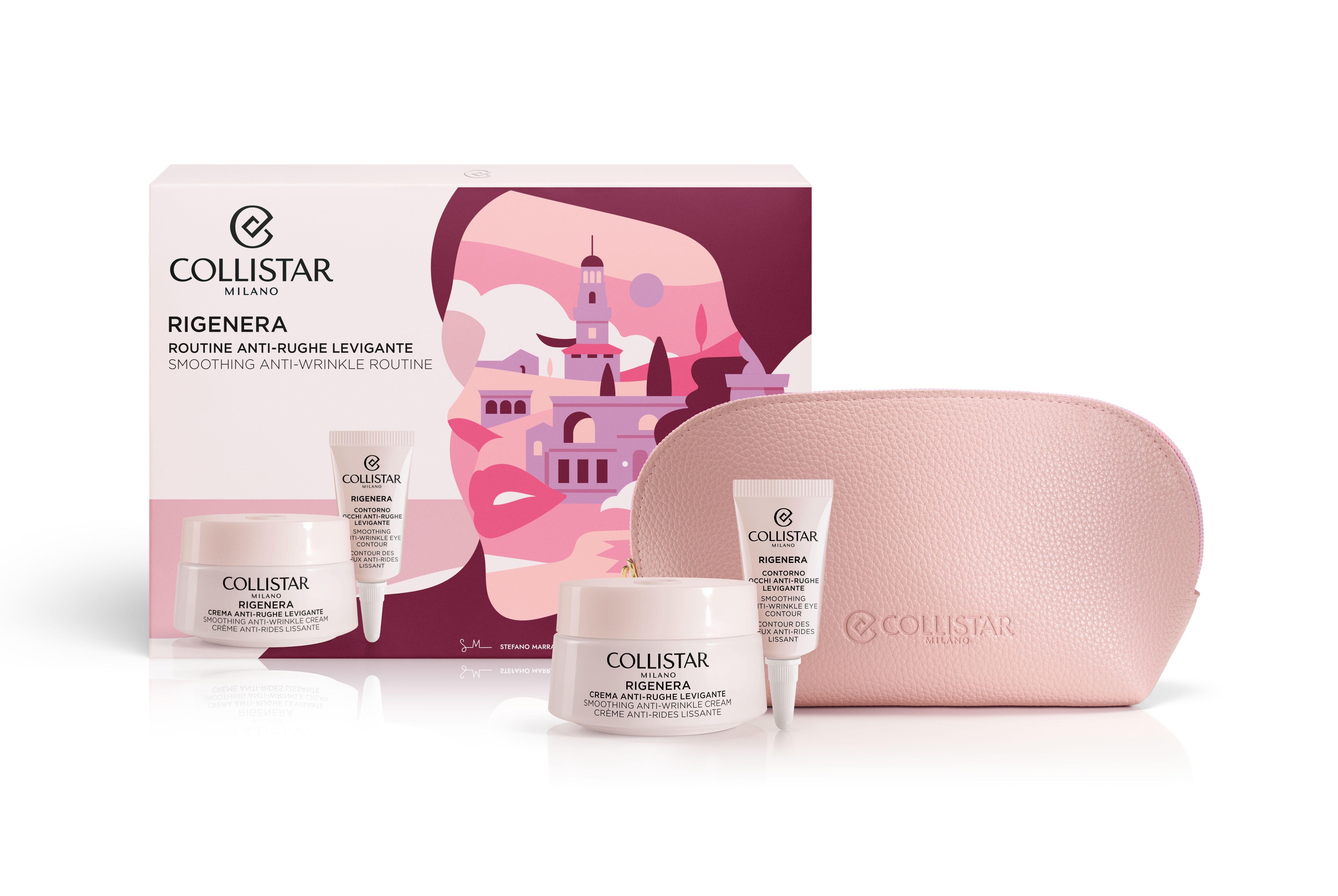 Rigenera Smoothing Anti-Wrinkle Routine Set Луксузни циљани третмани