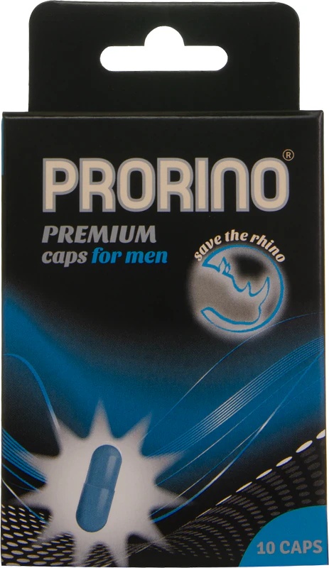 PRORINO Premium Potency Caps uztura bagātinātāja kapsulas erekcijas uzlabošanai