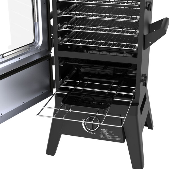 Ψησταριά αερίου-καπνιστή