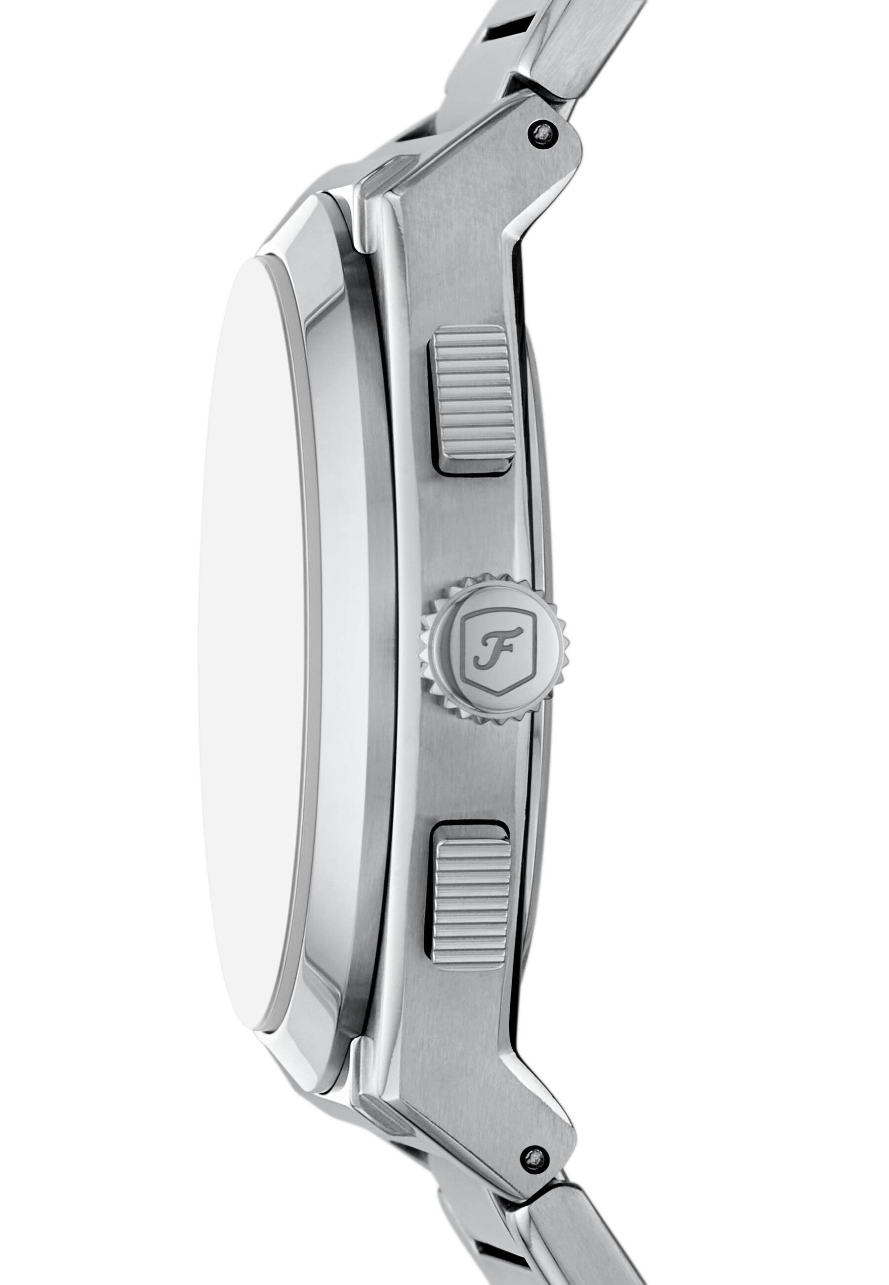 Fossil EVERETT - Chronograafhorloge - zilverkleurig