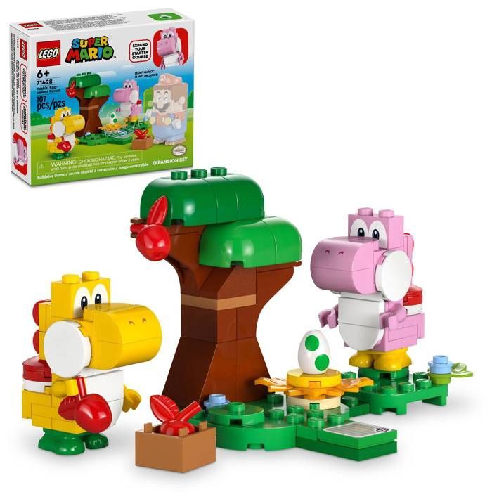 LEGO super mario 71428 Ensemble d'extension Forêt de Yoshi Cadeaux Jouets Objets de collection 6+