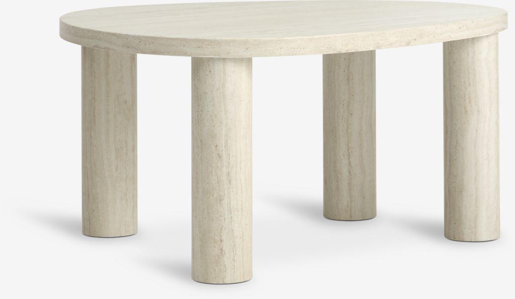 LUNDEBORG LUNDEBORG stolić 68x85 u boji travertina