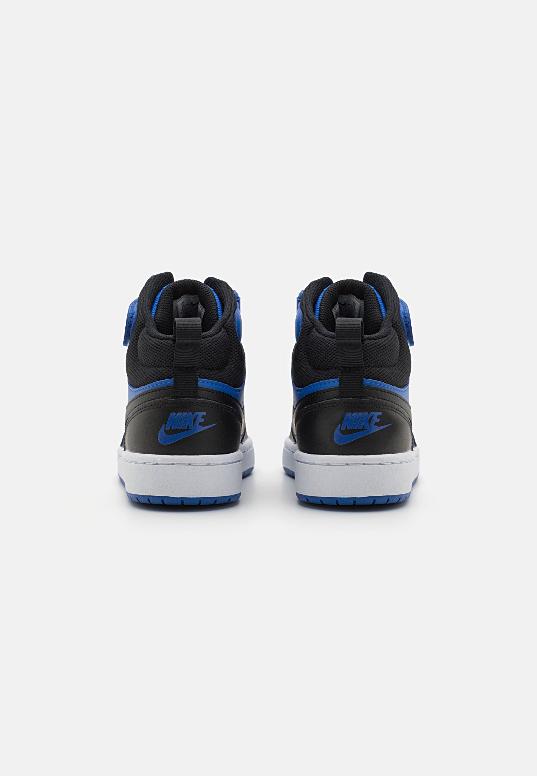 Nike Sportswear COURT BOROUGH MID 2 UNISEX - Hoge sneakers - game royal/zwart-wit