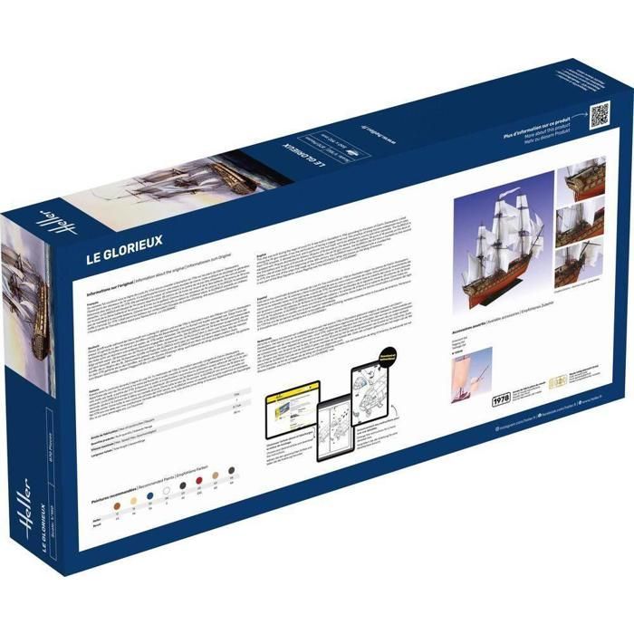 HELLER - Le Glorieux Starter Kit Modello di nave |heller|58889| Promo modello di carro armato in scala 1:150 - Rif: 15374