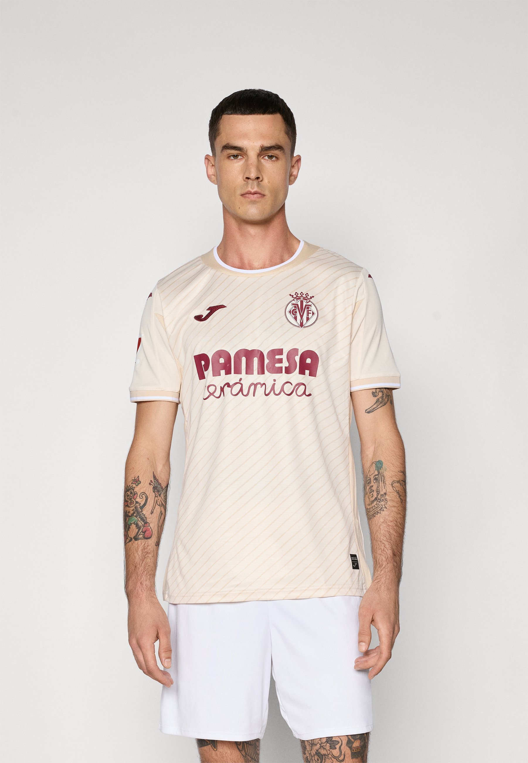 Joma VILLARREAL AWAY - Uniforme do clube - branco-creme