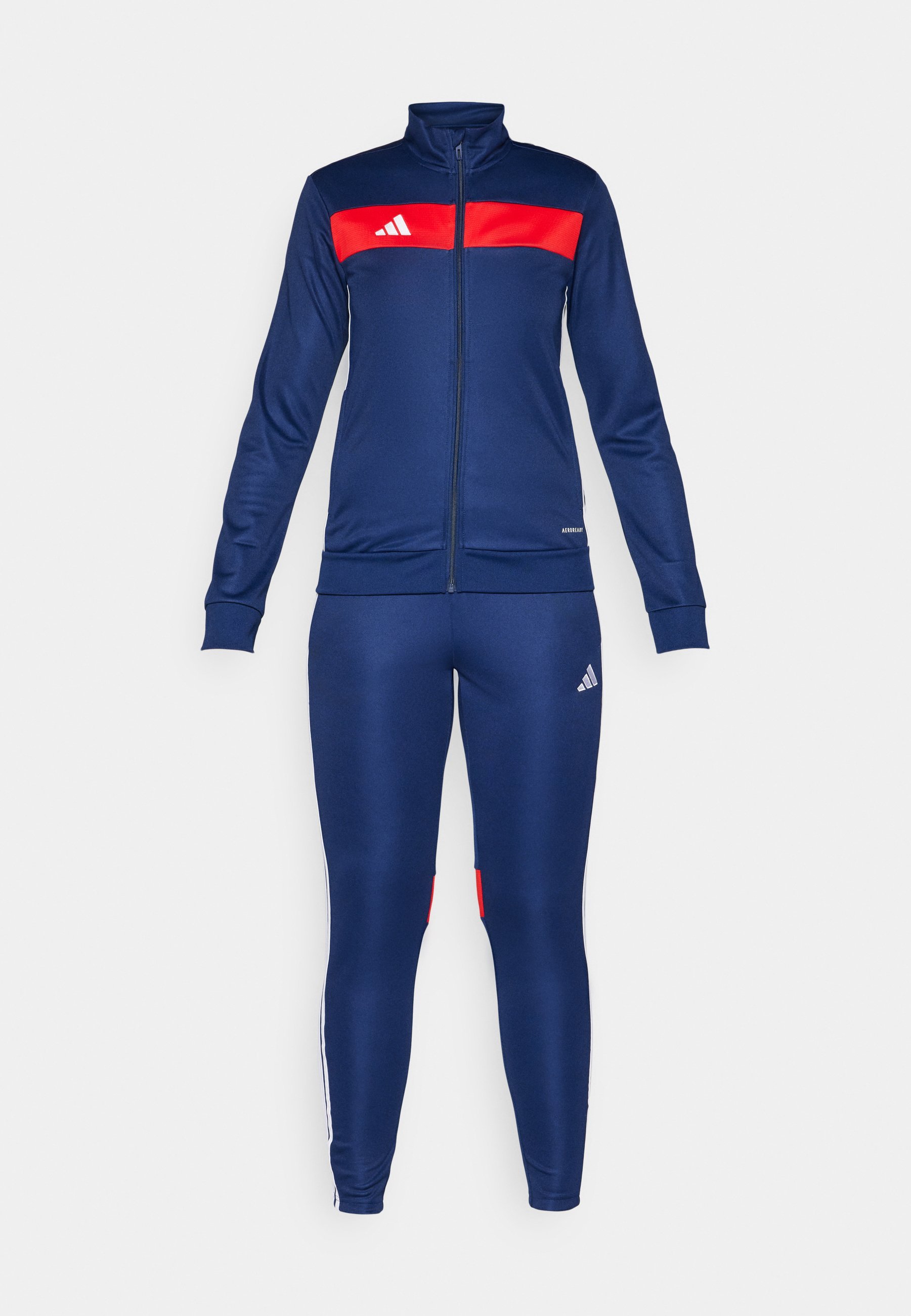 adidas Performance TIRO ESSENTIALS SET - Trainingsanzug - Team Marineblau/Rot