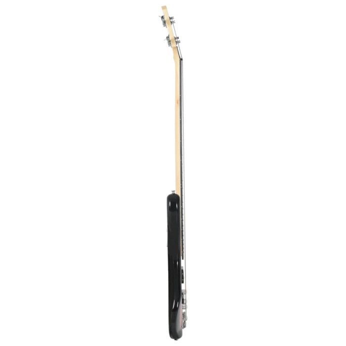 Bajo eléctrico para principiantes, funda marrón y negra, tamaño 4 x 4 x 46