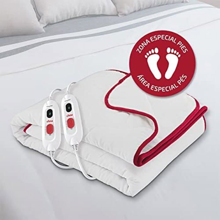 Beheizbare Matratzenauflage – UFESA – Flexy Heat CMN Comfort – 2 Personen – 150 x 130 cm – 2 x 60 W