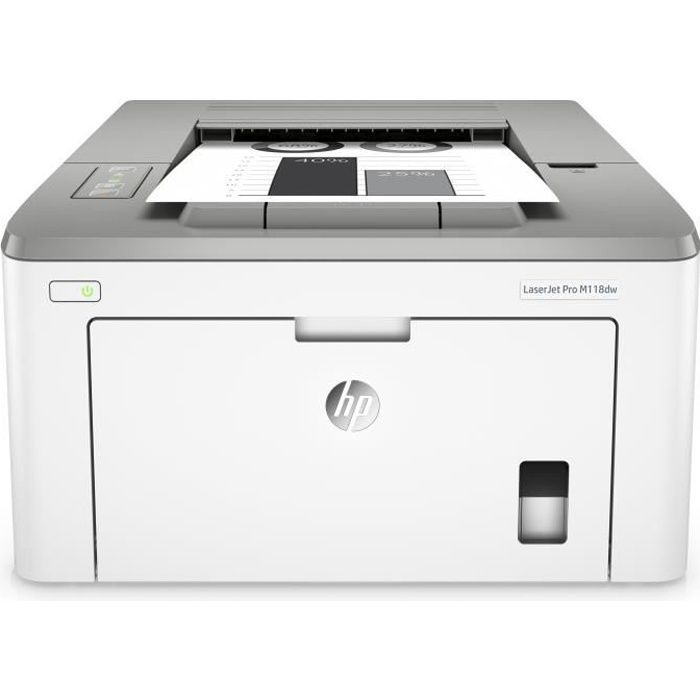 HP LaserJet Pro M118dw Laser Printer - Monochrome - 49 ppm Mono Print Speed - 1200 x 1200 dpi - Automatic Duplex Printing - Paper Tray