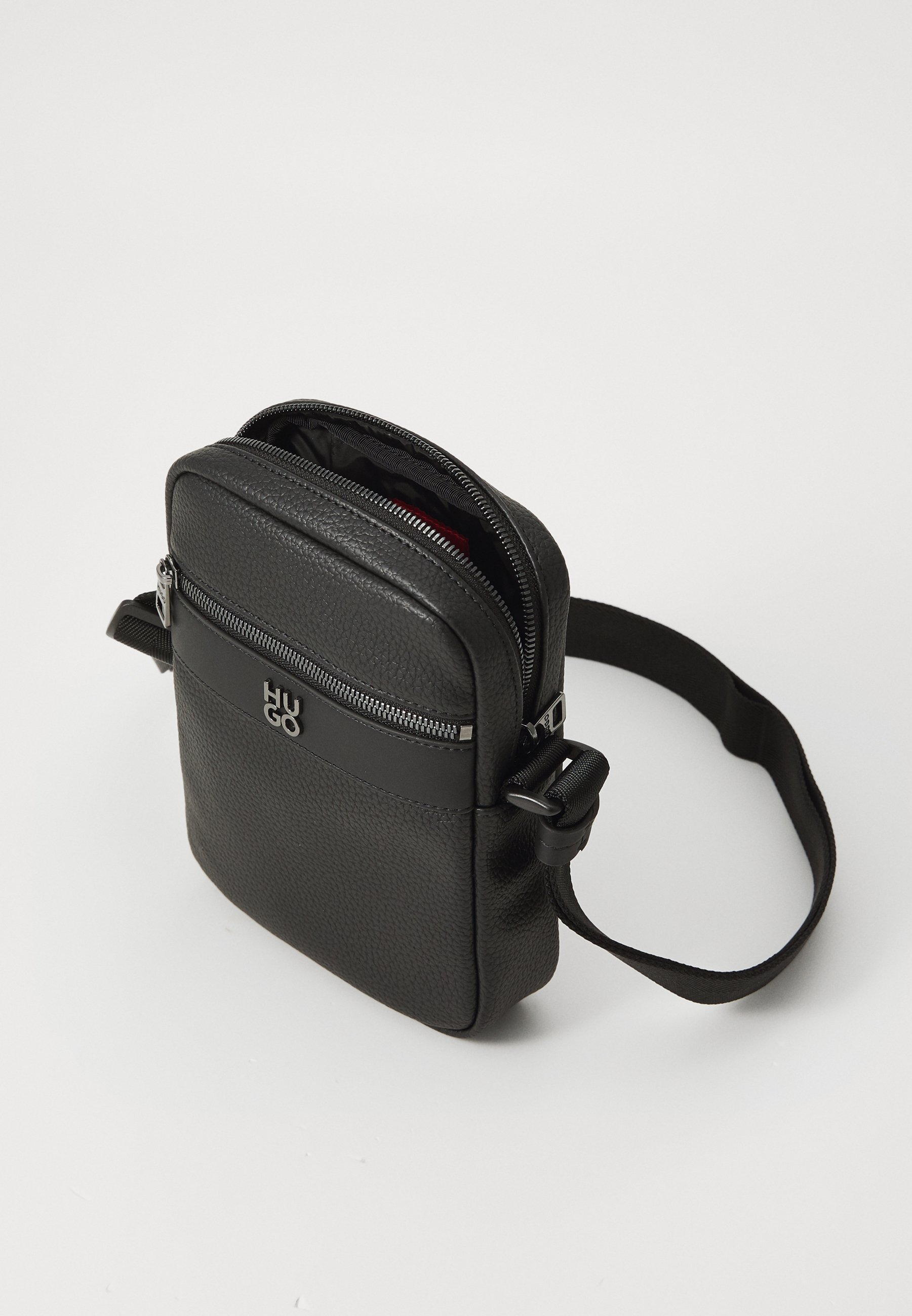 HUGO QUANTIC ZIP - Torba na ramię - czarna