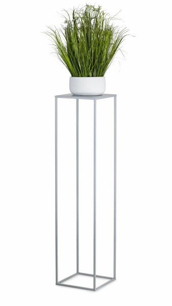 Szary kwietnik metalowy stojak na kwiaty rośliny 100 cm