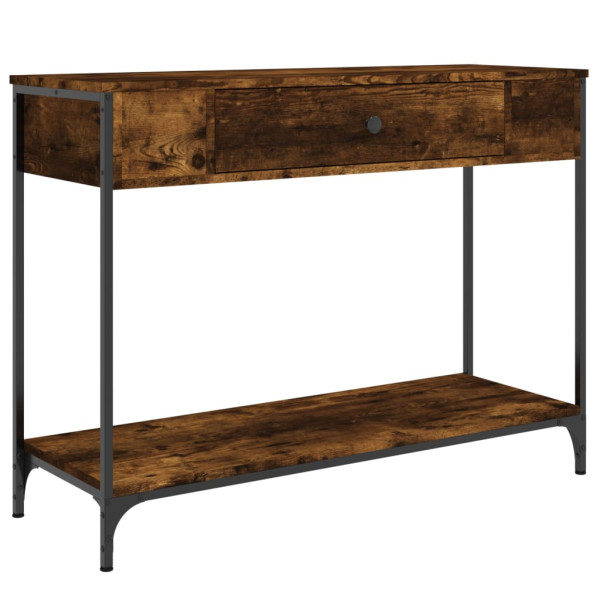 VidaXL Brąz 100 x 34.5 x 75 cm Materiał drewnopochodny