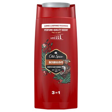 Old Spice Bearglove Scent Of Juicy Berries 3-v-1 šampon in gel za prhanje za moške 675 ml
