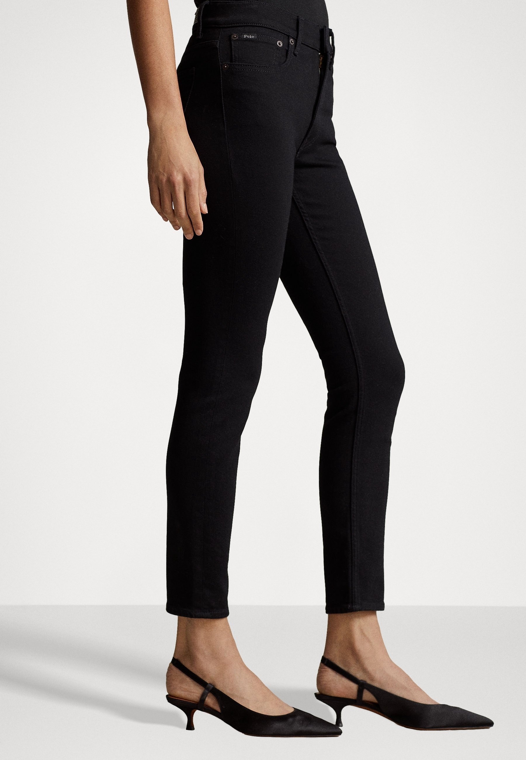Polo Ralph Lauren Skinny Fit Jeans - zwarte denim