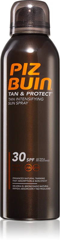 Piz Buin Tan & Protect beschermende spray voor een intense bruine teint