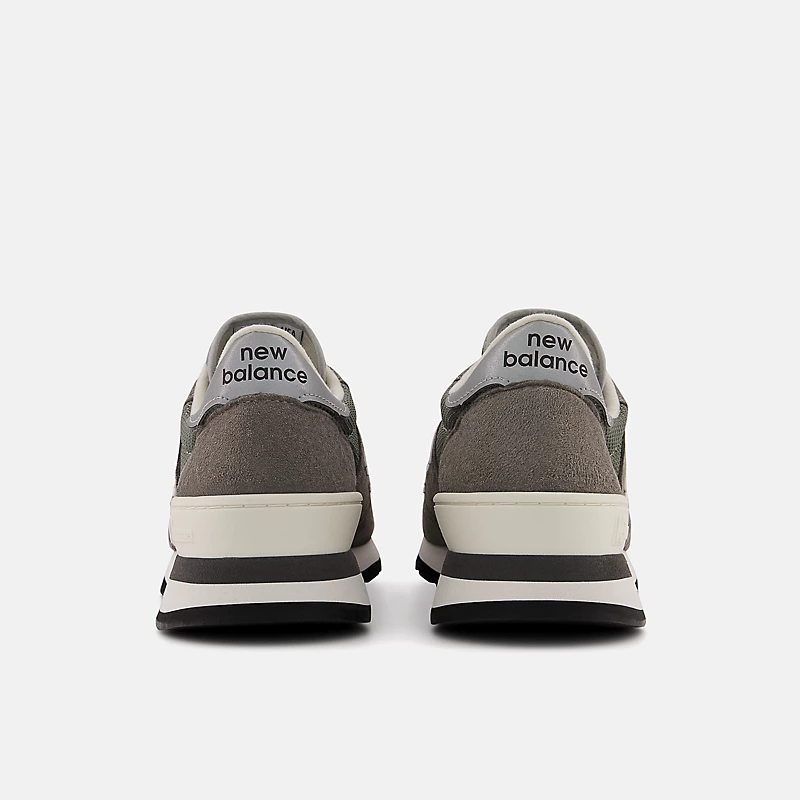 Męskie buty MADE in USA 990v1 Core – szare z białym