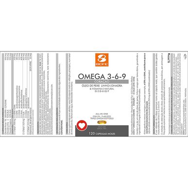 Biofil Natural Omega 3-6-9 prehransko dopolnilo 120 kapsul