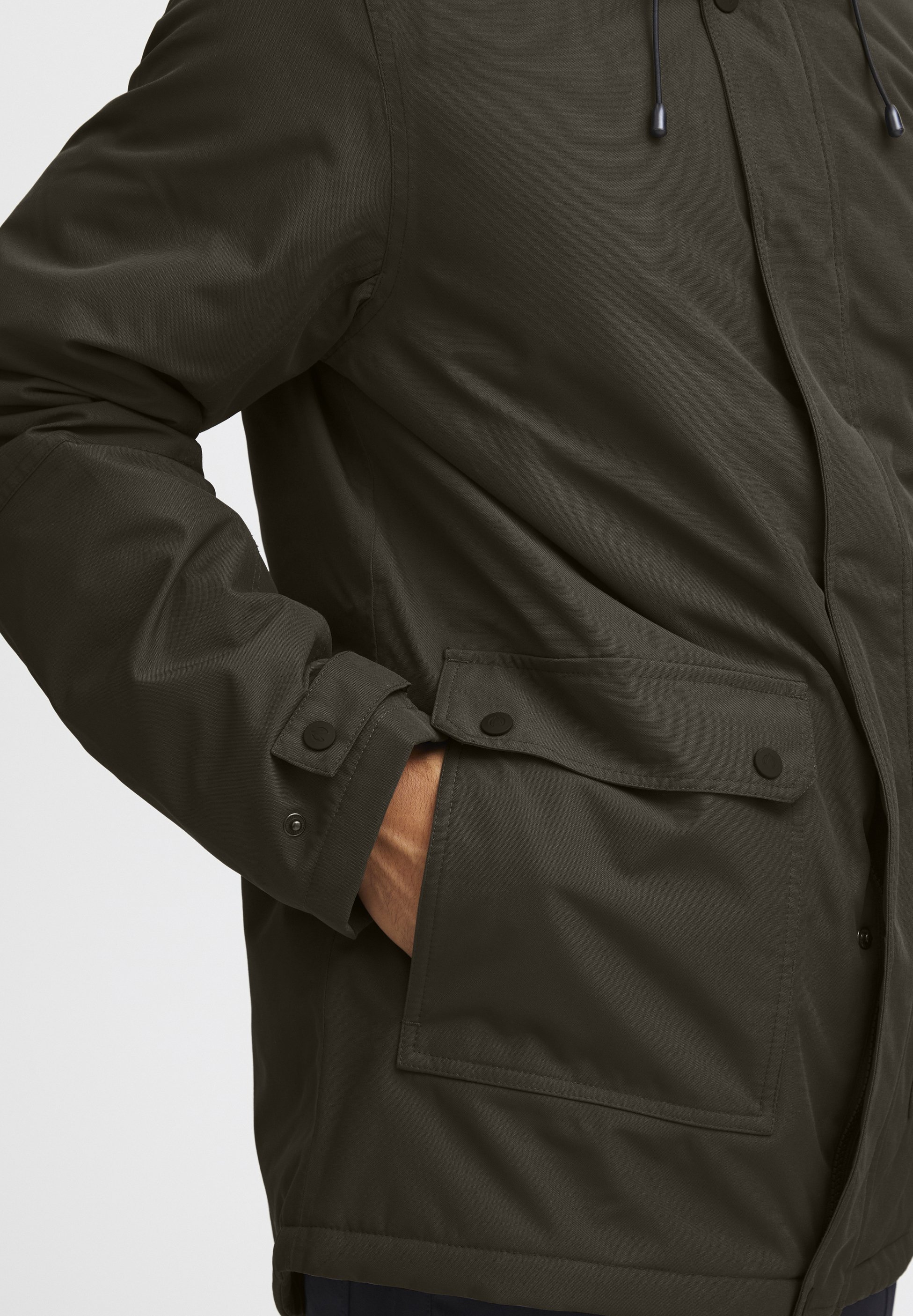 North Bend NBMALIK M W-PRO 8000 met waterdichte coating - Waterdichte jas - zwarte inkt