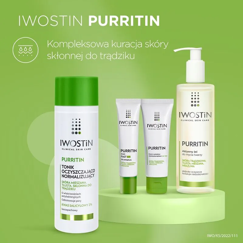 Iwostin Purritin Tonik Oczyszczająco-Normalizujący